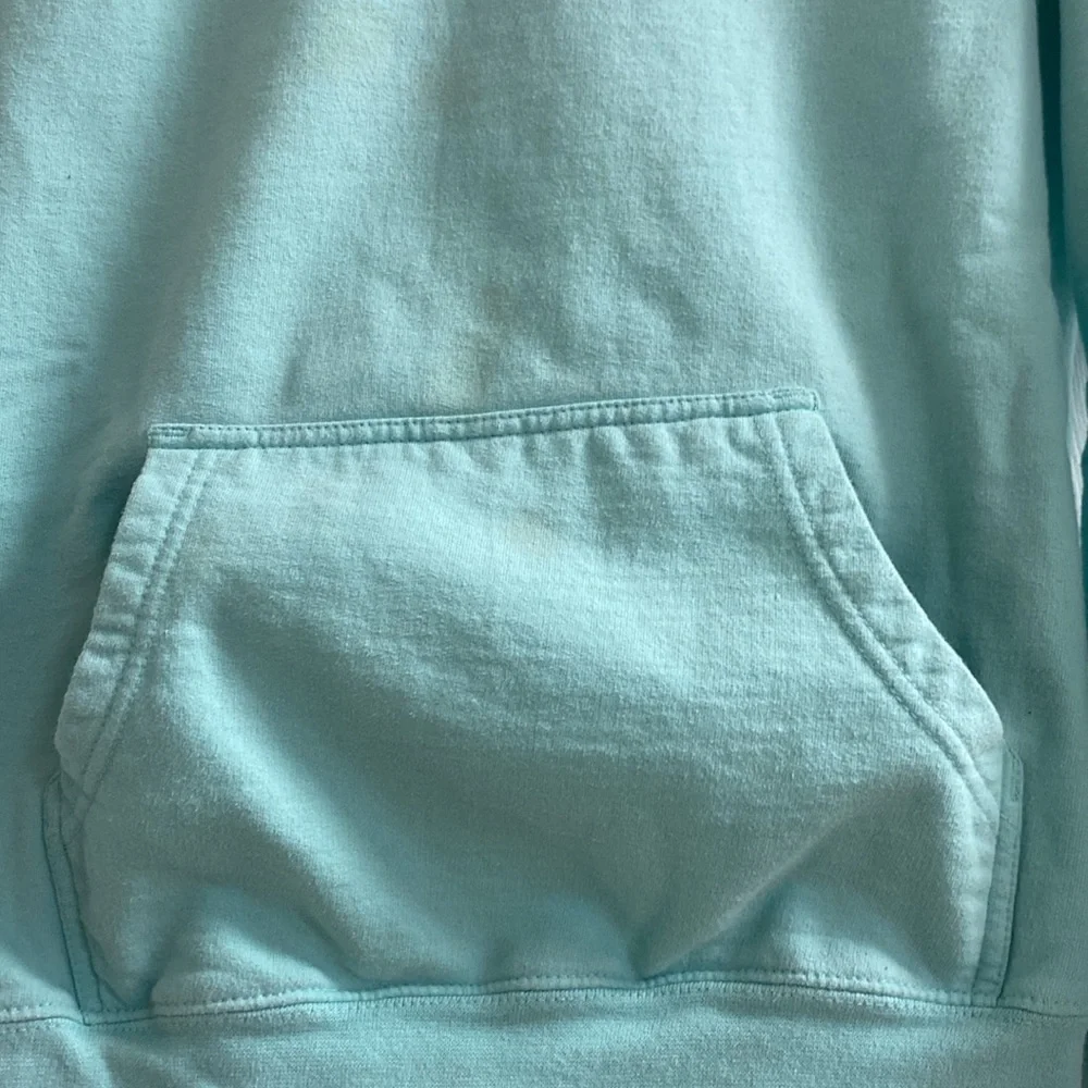 Youth Girl's Hoodie, XL, lovely blue/green color, "SEASIDE!" - Picture 5 of 13